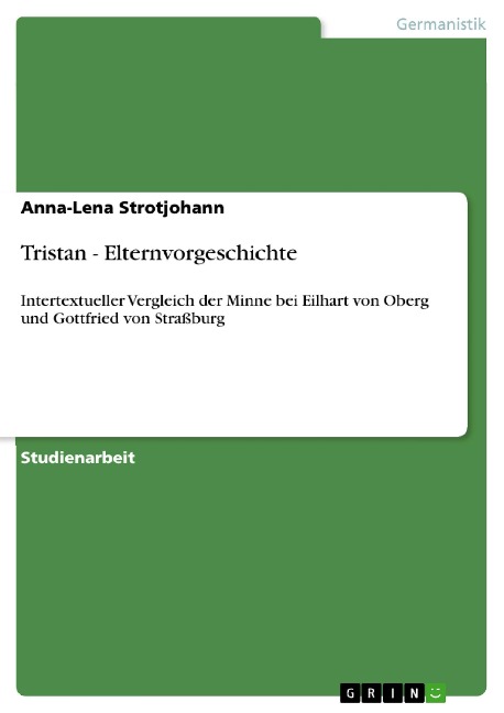 Tristan - Elternvorgeschichte - Anna-Lena Strotjohann