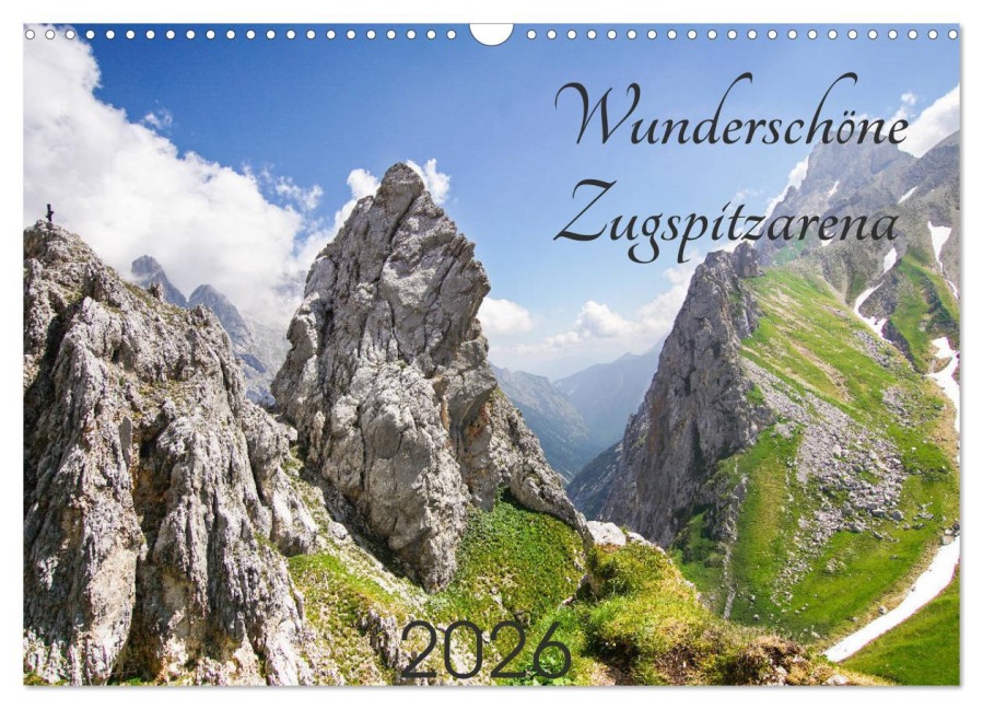 Wunderschöne Zugspitzarena (Wandkalender 2026 DIN A3 quer), CALVENDO Monatskalender - Gerd Schäfer