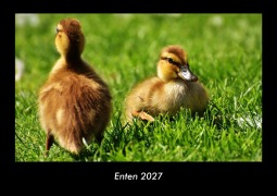 Cover-Bild zum Titel 'Enten 2027 Fotokalender DIN A3' von 'Tobias Becker'
