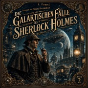 Cover-Bild zum Titel 'Die galaktischen Fälle des Sherlock Holmes (Band 2)' von 'Arthur Conan Doyle, S. Pomej'