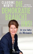 Cover-Bild zum Titel 'Die Demokratie braucht uns!' von 'Claudine Nierth'