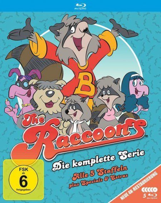 Die Raccoons - Kevin Gillis, Mary Crawford, Alan Templeton, Chas Lawther, Kevin Gillis