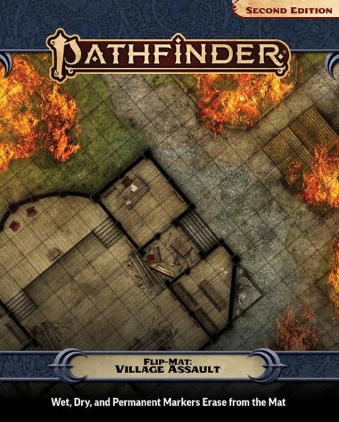 Pathfinder Flip-Mat: Village Assault - Jason Engle, Stephen Radney-Macfarland