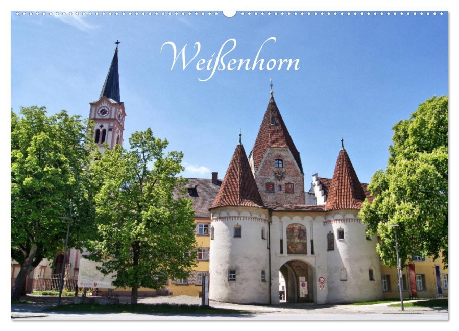 Weißenhorn (Wandkalender 2026 DIN A2 quer), CALVENDO Monatskalender - Kattobello Kattobello