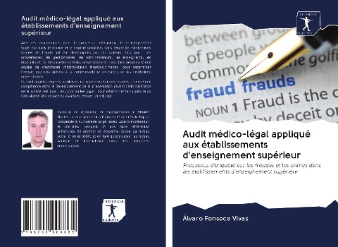 Audit médico-légal appliqué aux établissements d'enseignement supérieur - Alvaro Fonseca Vivas