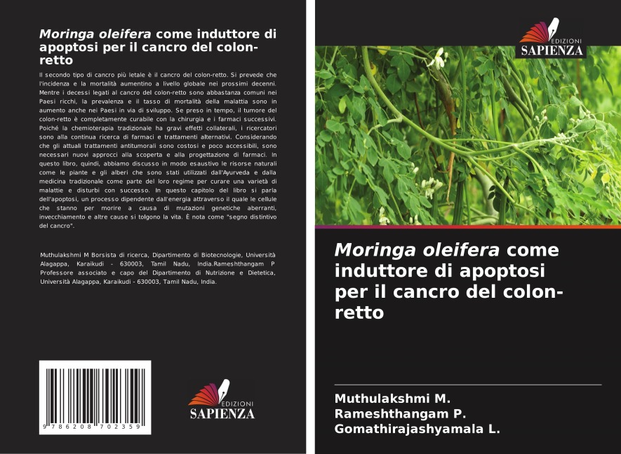 Moringa oleifera come induttore di apoptosi per il cancro del colon-retto - Muthulakshmi M., Rameshthangam P., Gomathirajashyamala L.
