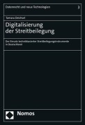 Cover-Bild zum Titel 'Digitalisierung der Streitbeilegung' von 'Tamara Deichsel'