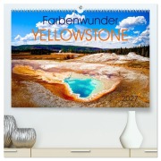 Cover-Bild zum Titel 'Farbenwunder Yellowstone (hochwertiger Premium Wandkalender 2027 DIN A2 quer), Kunstdruck in Hochglanz' von 'Mike Hans Steffl'
