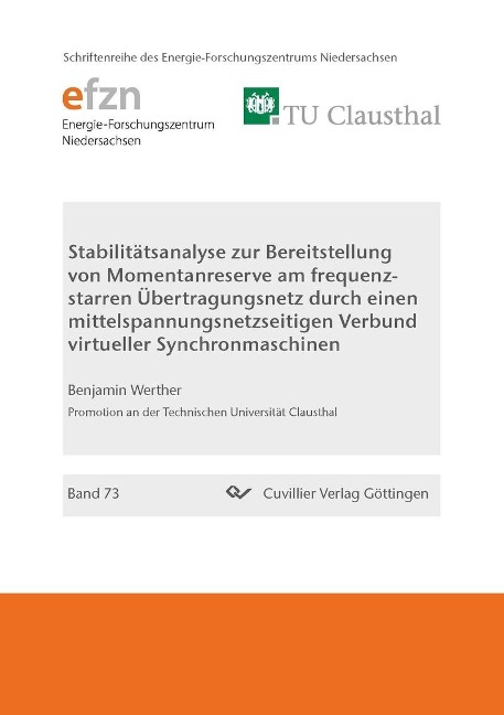 Stabilitätsanalyse zur Bereitstellung von Momentanreserve am frequenz-starren Übertragungsnetz durch einen mittelspannungsnetzseitigen Verbund virtueller Synchronmaschinen - 