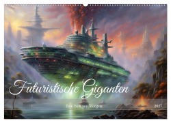 Cover-Bild zum Titel 'Futuristische Giganten Eine Welt von Morgen (Wandkalender 2027 DIN A2 quer), CALVENDO Monatskalender' von 'Dusanka Djeric'