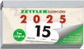 Tagesabreißkalender Q 2025 - 10,9x5,9 cm - 1 Tag auf 1 Seite - mit Sodokus, Rezepten, Rätseln uvm. auf den Rückseiten - Bürokalender 312-0000 - 