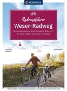 Cover-Bild zum Titel 'KOMPASS Radreiseführer Weser-Radweg' von ''