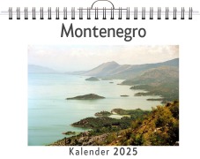 Cover-Bild zum Titel 'Montenegro - (Wandkalender 2025, Kalender DIN A4 quer, Monatskalender im Querformat mit Kalendarium, das perfekte Geschenk)' von 'Jakob Bauer'