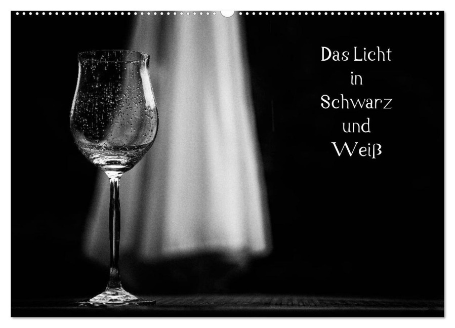 Das Licht in Schwarz und Weiß (Wandkalender 2026 DIN A2 quer), CALVENDO Monatskalender - Andreas Klesse