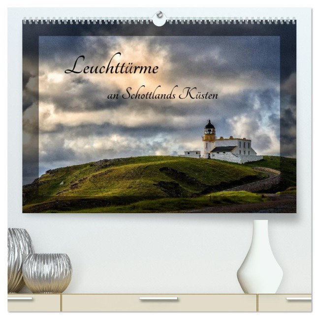 Leuchttürme an Schottlands Küsten (hochwertiger Premium Wandkalender 2026 DIN A2 quer), Kunstdruck in Hochglanz - Bernd Rothenberger
