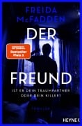 Cover-Bild zum Titel 'Der Freund - Ist er dein Traumpartner oder dein Killer?' von 'Freida McFadden'