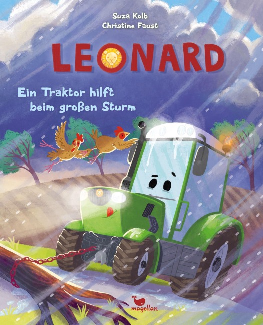 Leonard - Ein Traktor hilft beim großen Sturm - Suza Kolb