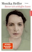 Cover-Bild zum Titel 'Bevor ich schlafen kann' von 'Monika Helfer'