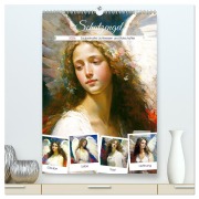 Schutzengel. Zauberhafte Lichtwesen und Botschafter (hochwertiger Premium Wandkalender 2026 DIN A2 hoch), Kunstdruck in Hochglanz - Rose Hurley