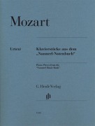 Cover-Bild zum Titel 'Piano Pieces from the "Nannerl Music Book"' von 'Wolfgang Amadeus Mozart'