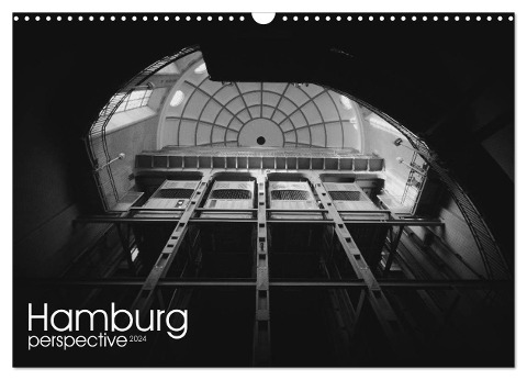 Hamburg perspective 2024 (Wandkalender 2024 DIN A3 quer), CALVENDO Monatskalender - Christian Lindau