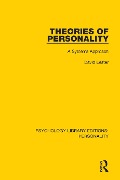 Cover-Bild zum Titel 'Theories of Personality' von 'David Lester'