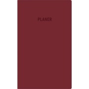 Cover-Bild zum Titel 'Taschenplaner bordeaux 2026 - Bürokalender 9,5x16 cm - 32 Seiten - 1 Monat auf 2 Seiten - separates Adressheft - faltbar - Notizheft - 520-1011' von ''