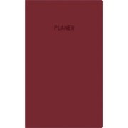 Cover-Bild zum Titel 'Taschenplaner bordeaux 2026 - Bürokalender 9,5x16 cm - 32 Seiten - 1 Monat auf 2 Seiten - separates Adressheft - faltbar - Notizheft - 520-1011' von ''