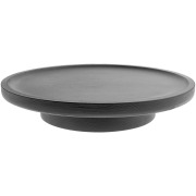 Tablett,Schwarz, Holz, Ø =32 x 6cm, FSC 100% - 