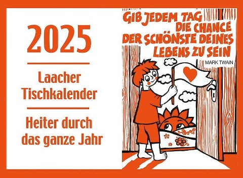 Laacher Tischkalender Heiter durch das Jahr 2025 - 