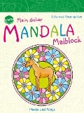 Cover-Bild zum Titel 'Mein dicker MANDALA Malblock: Pferde und Ponys' von 'Johannes Rosengarten'