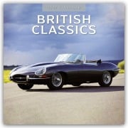 Cover-Bild zum Titel 'British Classics - Klassische britische Autos 2027 - 16-Monatskalender' von 'Robin Red'