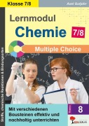 Cover-Bild zum Titel 'Lernmodul 8: CHEMIE - Klasse 7-8 / Multiple Choice' von 'Axel Gutjahr'