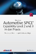 Cover-Bild zum Titel 'Automotive SPICE - Capability Level 2 und 3 in der Praxis' von 'Pierre Metz'
