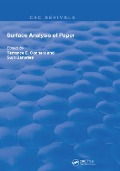 Cover-Bild zum Titel 'Surface Analysis of Paper' von 'Terrance E. Conners, Sujit Banerjee'