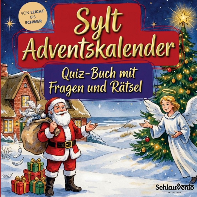 Sylt-Adventskalender: Quiz-Buch mit Fragen und Rätsel - Schlauvento Interactive