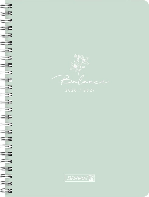 Schülerkalender Style 2026/2027 "Balance" | A5, Kunststoff - 