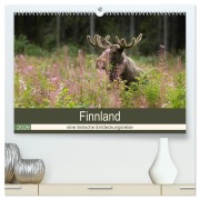 Cover-Bild zum Titel 'Finnland: eine tierische Entdeckungsreise (hochwertiger Premium Wandkalender 2026 DIN A2 quer), Kunstdruck in Hochglanz' von 'Alexandra Wünsch'