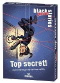 Cover-Bild zum Titel 'black stories Junior Top Secret!' von 'Corinna Harder'