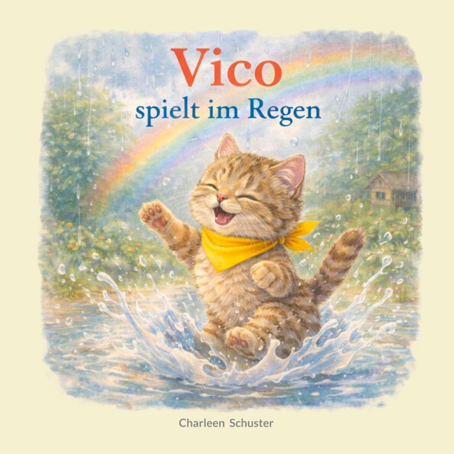 Vico spielt im Regen - Charleen Schuster