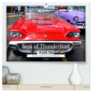 Cover-Bild zum Titel 'Best of Thunderbird - Ein Star unter Havannas Oldtimern (hochwertiger Premium Wandkalender 2026 DIN A2 quer), Kunstdruck in Hochglanz' von 'Henning von Löwis of Menar'