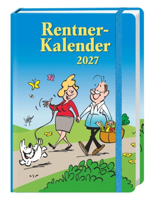Rentner Kalenderbuch A6 2027 - 