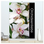 Cover-Bild zum Titel 'Orchideenliebe (hochwertiger Premium Wandkalender 2026 DIN A2 hoch), Kunstdruck in Hochglanz' von 'Gisela Kruse'