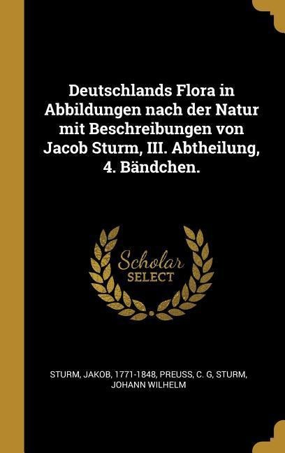 Deutschlands Flora in Abbildungen Nach Der Natur Mit Beschreibungen Von Jacob Sturm, III. Abtheilung, 4. Bändchen. - Jakob Sturm, Preuss C. G, Sturm Johann Wilhelm