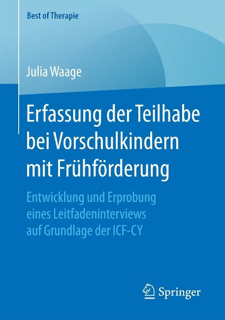 Erfassung der Teilhabe bei Vorschulkindern mit Frühförderung - Julia Waage