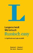 Cover-Bild zum Titel 'Langenscheidt Wörterbuch Russisch easy' von ''