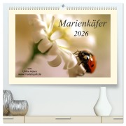 Cover-Bild zum Titel 'Marienkäfer / 2026 (hochwertiger Premium Wandkalender 2026 DIN A2 quer), Kunstdruck in Hochglanz' von 'Adam, Ulrike Madebyulli. de'