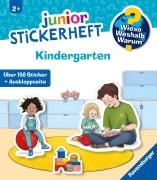 Cover-Bild zum Titel 'Wieso? Weshalb? Warum? junior Stickerheft - Kindergarten' von ''
