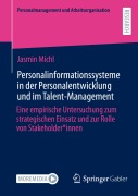 Cover-Bild zum Titel 'Personalinformationssysteme in der Personalentwicklung und im Talent-Management' von 'Jasmin Michl'