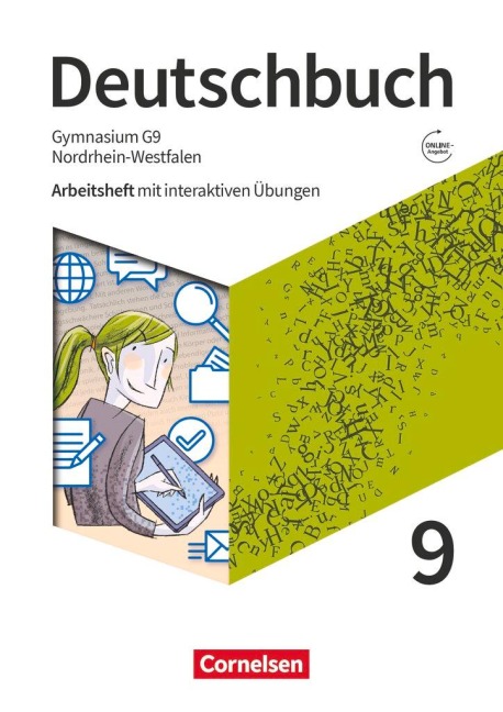 Deutschbuch Gymnasium 9. Schuljahr - Nordrhein-Westfalen - Arbeitsheft mit interaktiven Übungen auf scook.de - Christoph Fischer, Angela Mielke, Deborah Mohr, Andrea Wagener